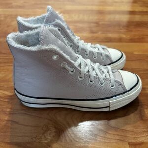 Converse Chuck 70 Hi Cozy Club Womens Size 5 Light Pink Athletic Shoes Sneakers
